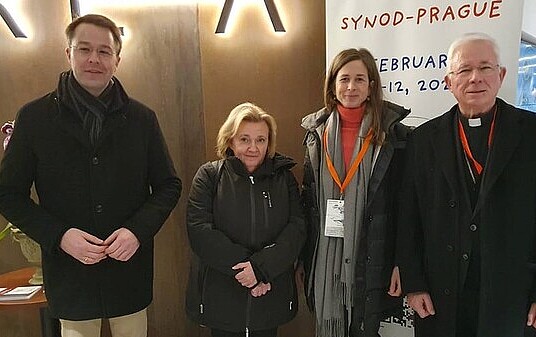 Österreich-Delegierte bei der Europäischen Kontinentalsynode Prag